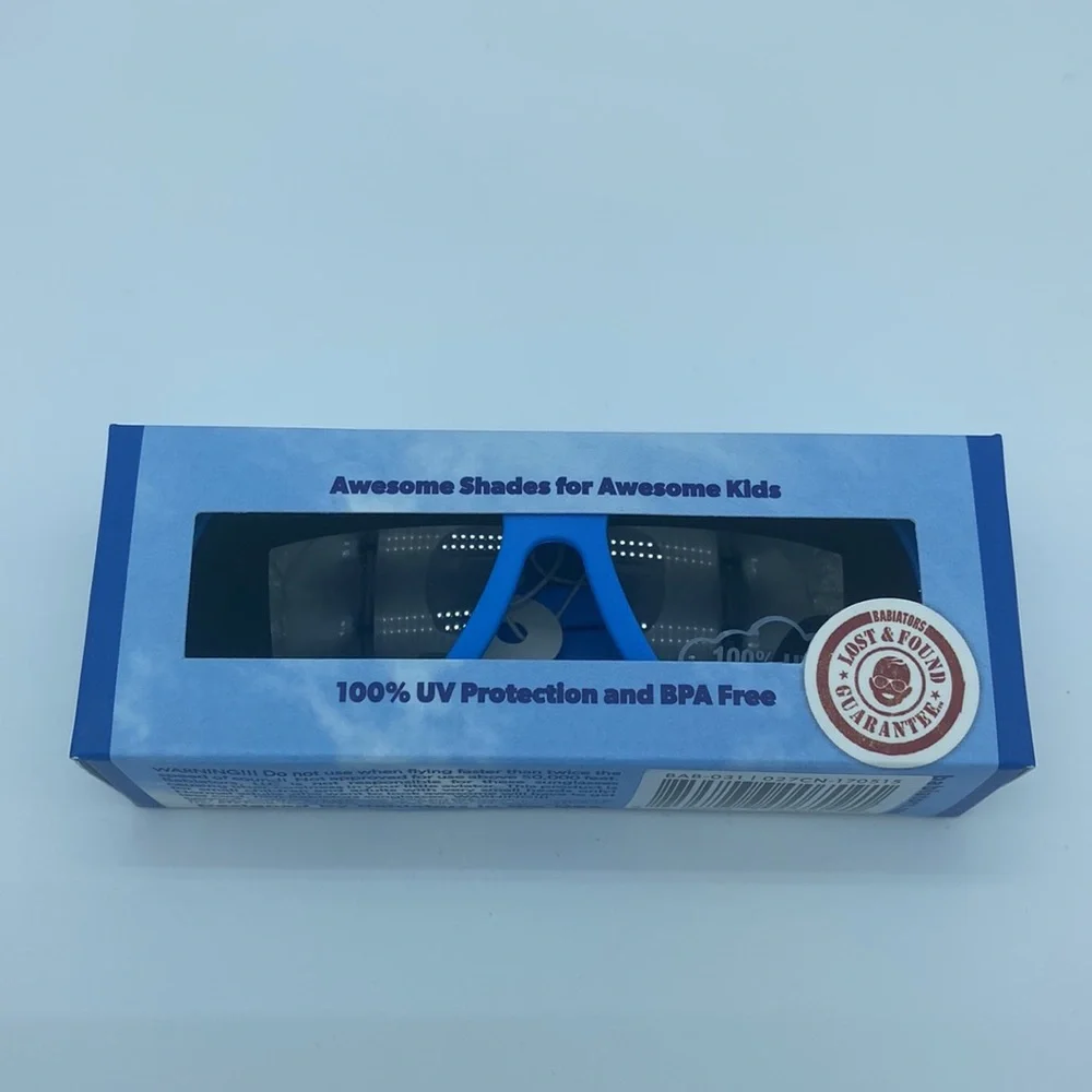 Babiators Aviators Ages 3-5 True Blue/Grey Lenses